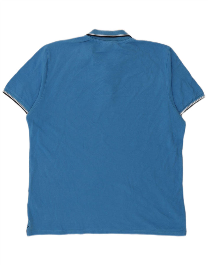 North Sails Herre poloshirt XL Blå Bomuld