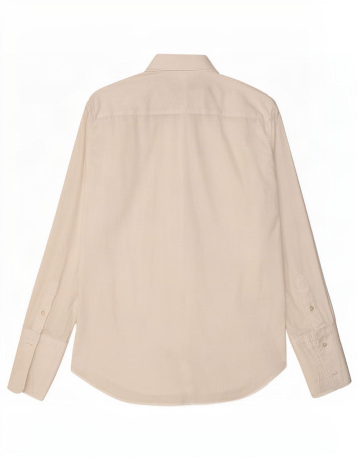 Gieves & Hawkes Herre formel skjorte str. 16 1/2 Large White Cotton