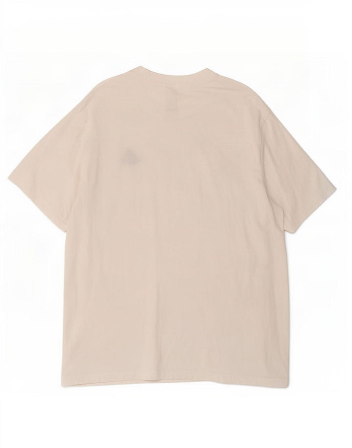 Adidas Herre T-Shirt Top Stor Hvid Bomuld