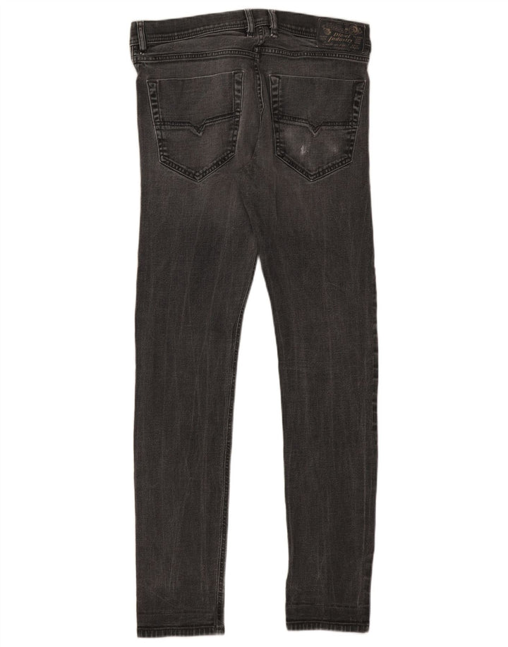 Diesel Herre Slim Jeans W32 L32 Grå Bomuld