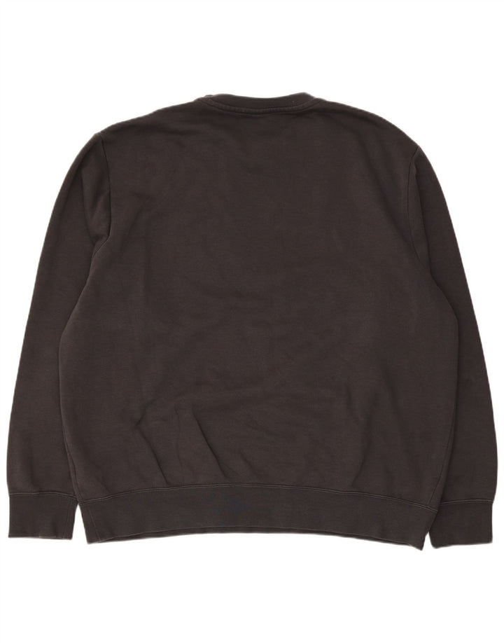 Nike grafisk sweatshirt til mænd XL sort bomuld