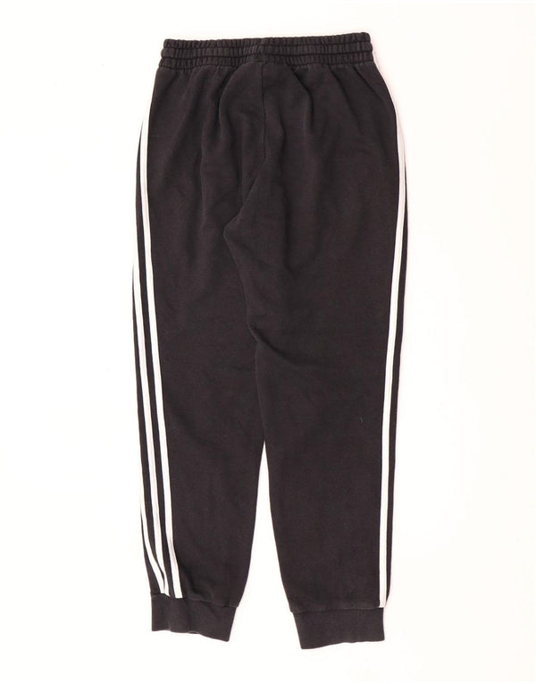Adidas Mens Tracksuit Trousers Joggers Small Black Cotton
