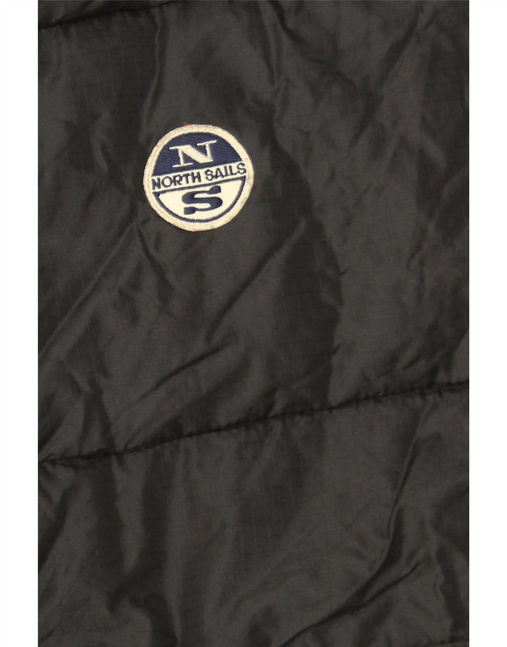 North Sails Herre Reversible Polstret Gilet UK 40 Large Black