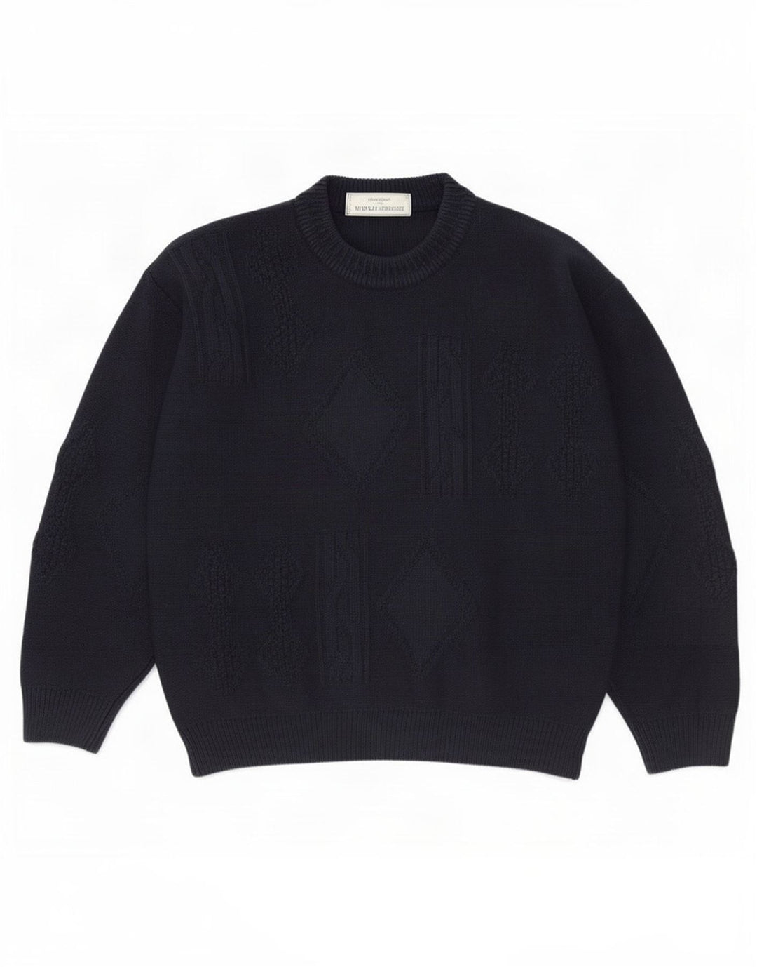 Marks & Spencer Herre St. Michael Crew Neck trøje sweater Medium Navy Blue