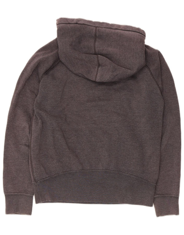 Hurley Dame Grafisk Hoodie Jumper UK 14 Medium Grey Bomuld