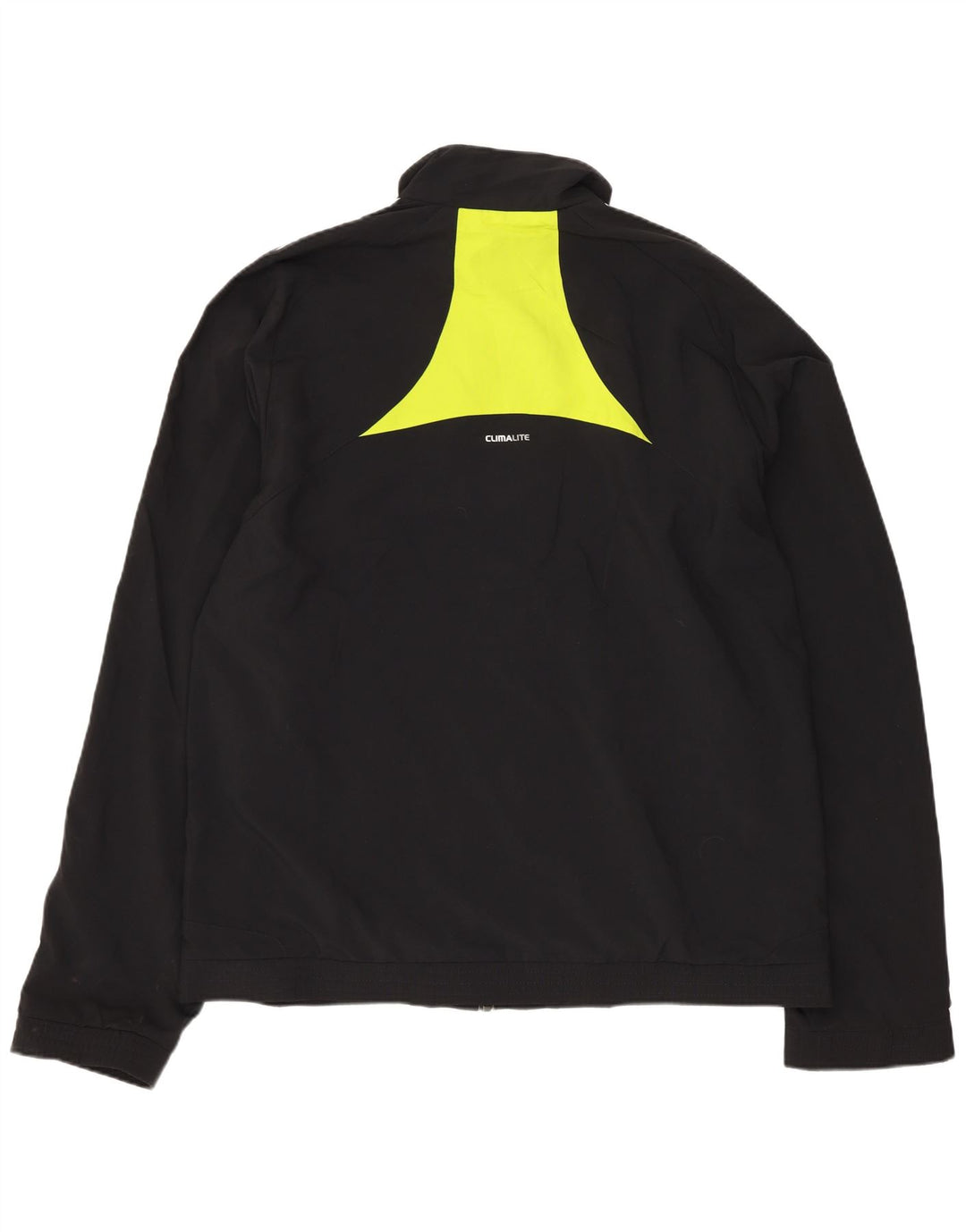 Adidas Herre Climalite Træningsdragt Topjakke UK 40/42 Medium Sort Polyester