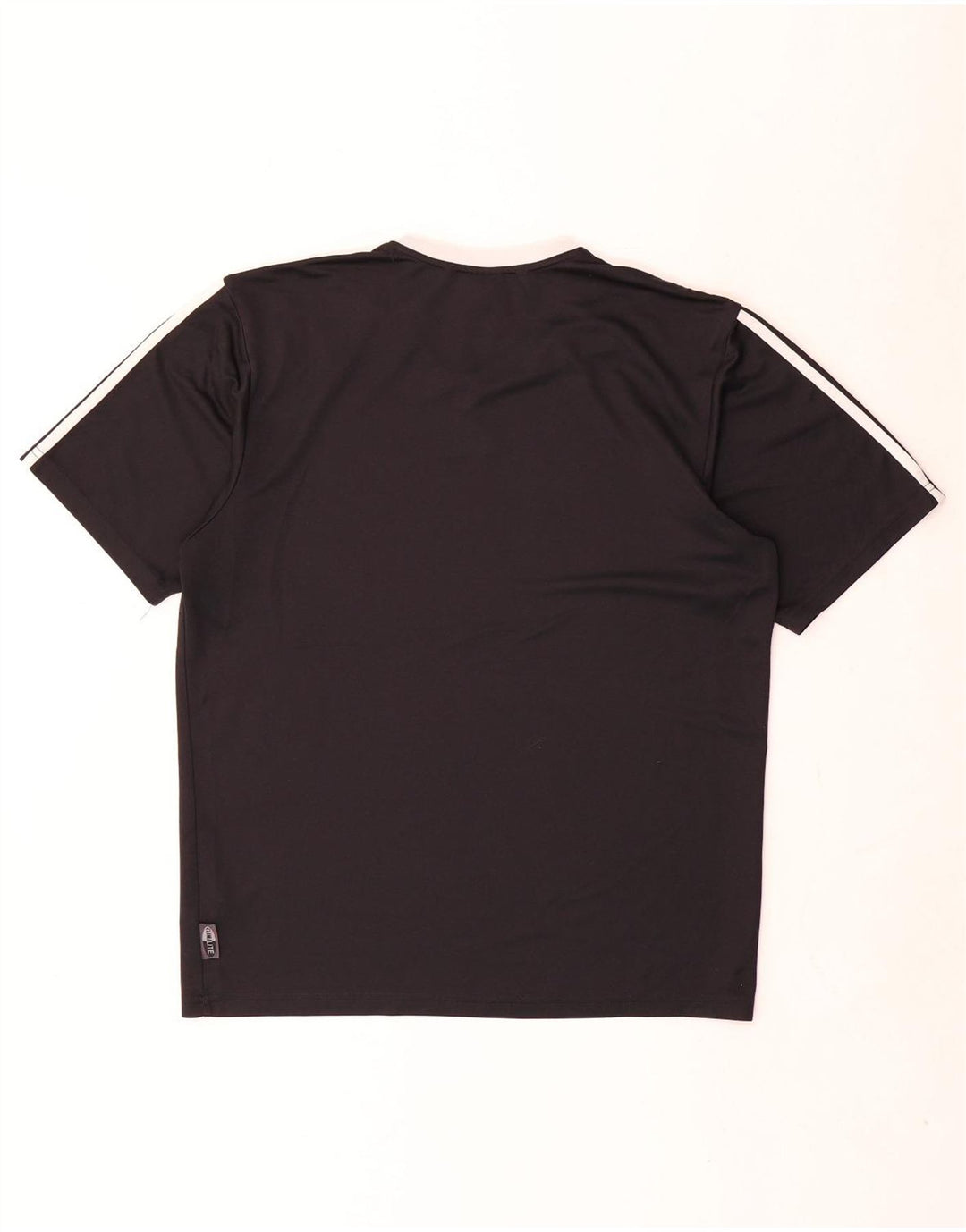 Adidas Herre Climalite T-Shirt Top Lille Sort Polyester