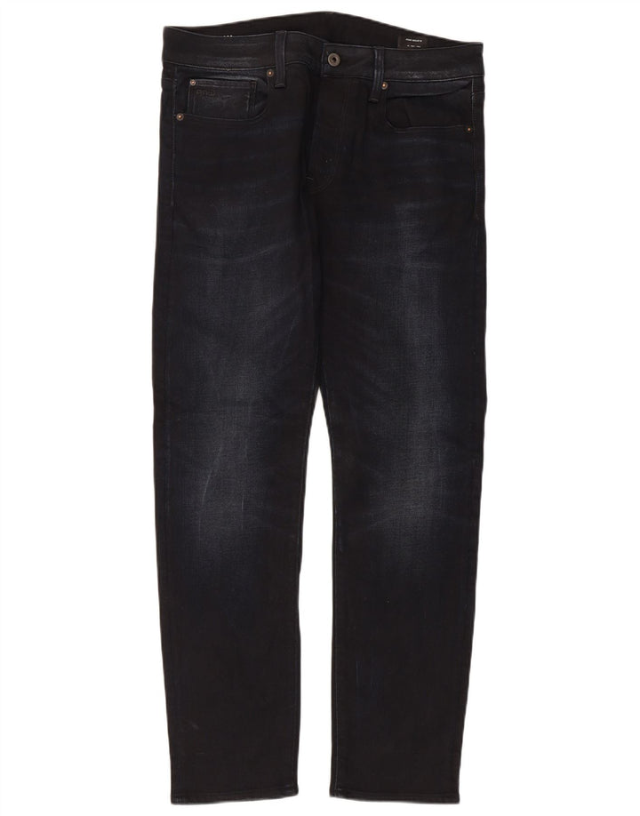 G-Star Slim Jeans til mænd W32 L30 Sort bomuld