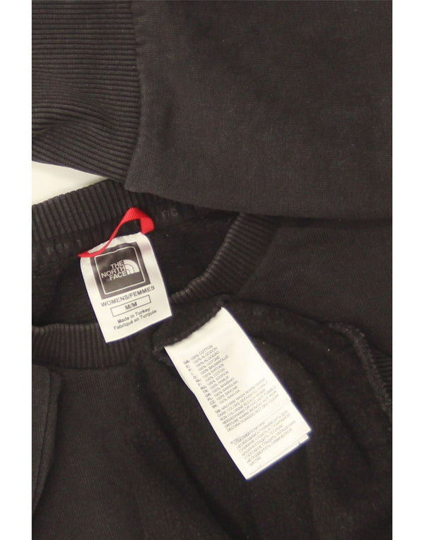 The North Face Dame Sweatshirt Jumper UK 14 Medium Sort Colourblock