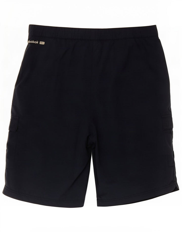 Reebok Herre Cargo Shorts Large W34 Navy Blue