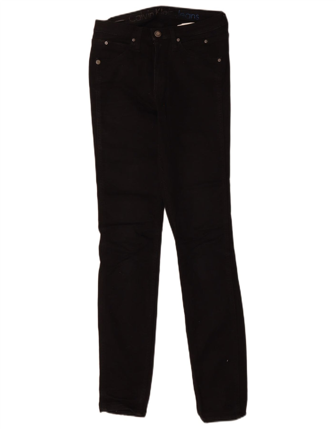 CALVIN KLEIN Dame Skinny Jeans W26 L30 Sort