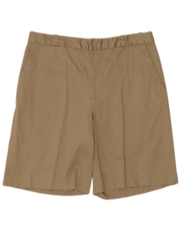 Polo Ralph Lauren Dame Chino Shorts US 10 Large W30 Khaki Bomuld