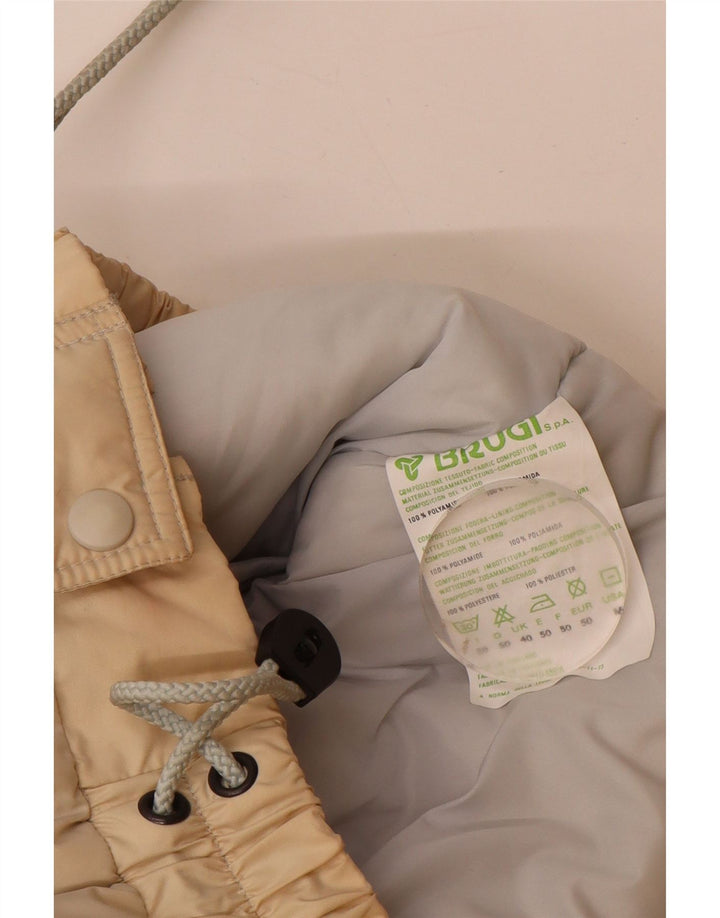 Brugi Polstret Herrejakke UK 40 Stor Beige Colourblock Polyamid