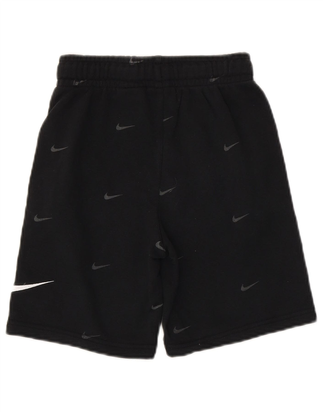NIKE Drenge Standard Fit grafiske sportsshorts 8-9 år Små sorte bomuld