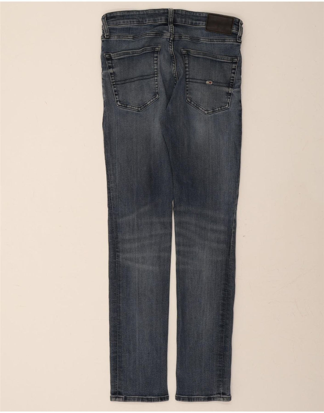 TOMMY HILFIGER Mens Slim Jeans W32 L32 Blue Cotton Vintage Tommy Hilfiger and Second-Hand Tommy Hilfiger from Messina Hembry 