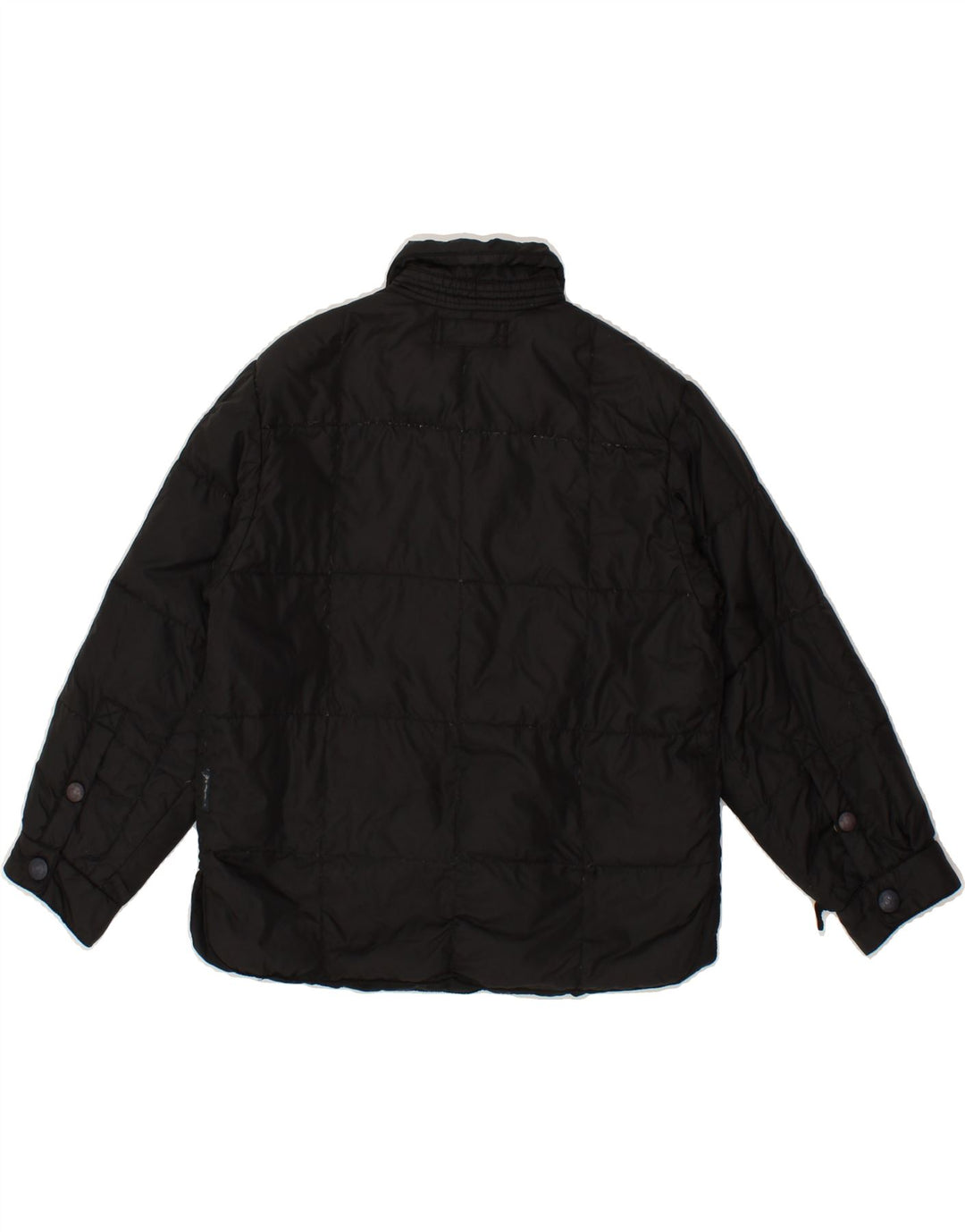 ARMANI JUNIOR Boys Padded Jacket 7-8 Years Black Polyamide Vintage Armani Junior and Second-Hand Armani Junior from Messina Hembry 
