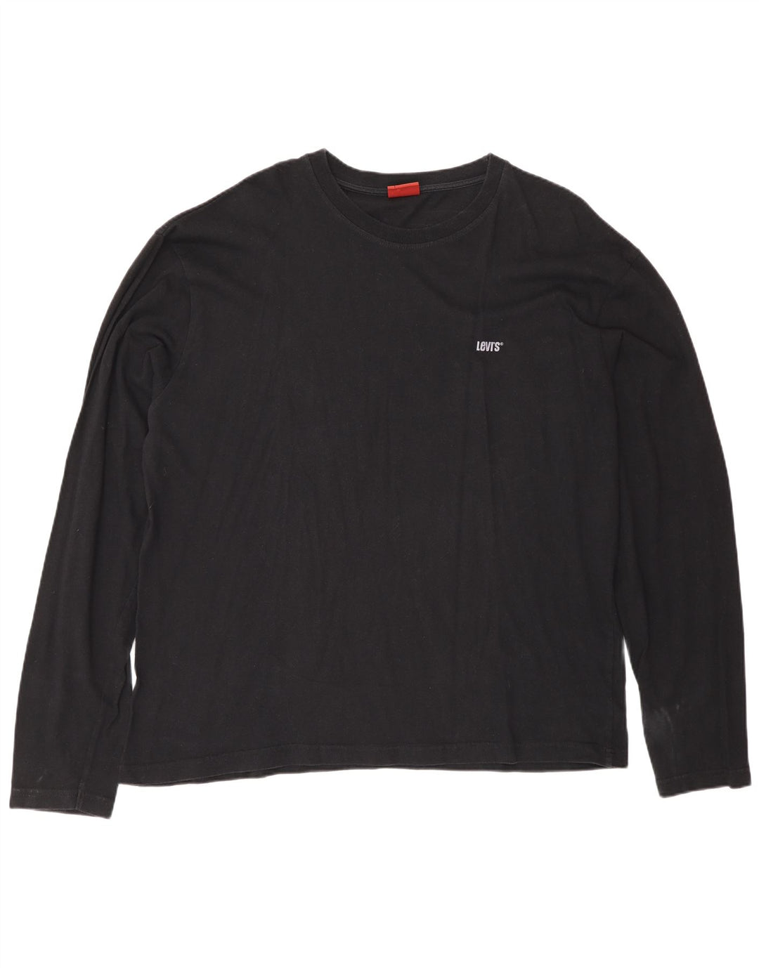 Levi's Herre Top Langærmet XL Sort Bomuld