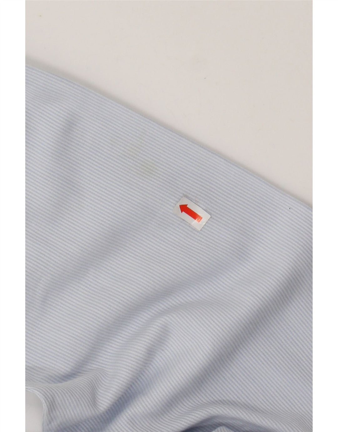 ARMANI JUNIOR Drengeskjorte 13-14 år Blå nålestribet bomuld