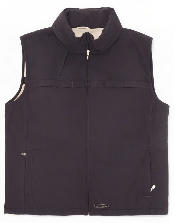 Champion Womens Utility Gilet UK 16 Large Navy Blue