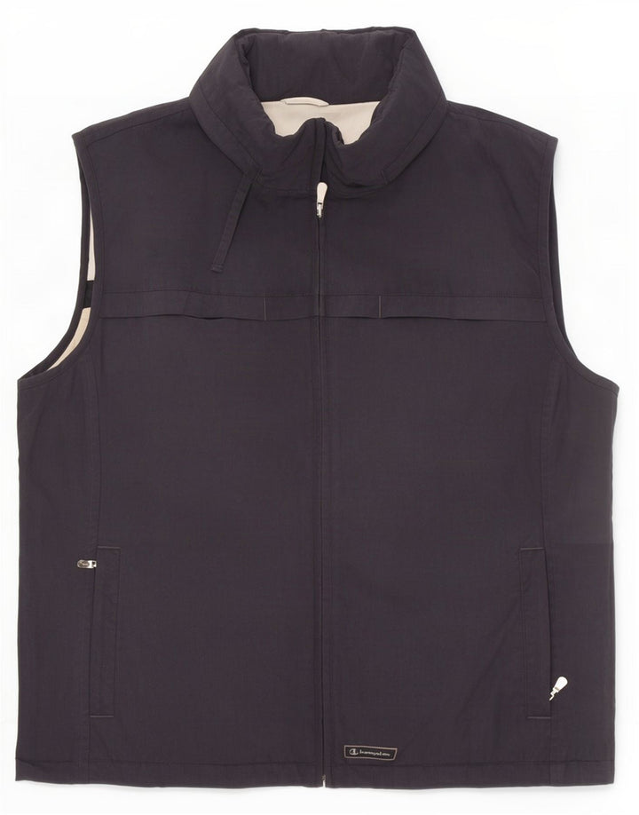 Champion Womens Utility Gilet UK 16 Large Navy Blue