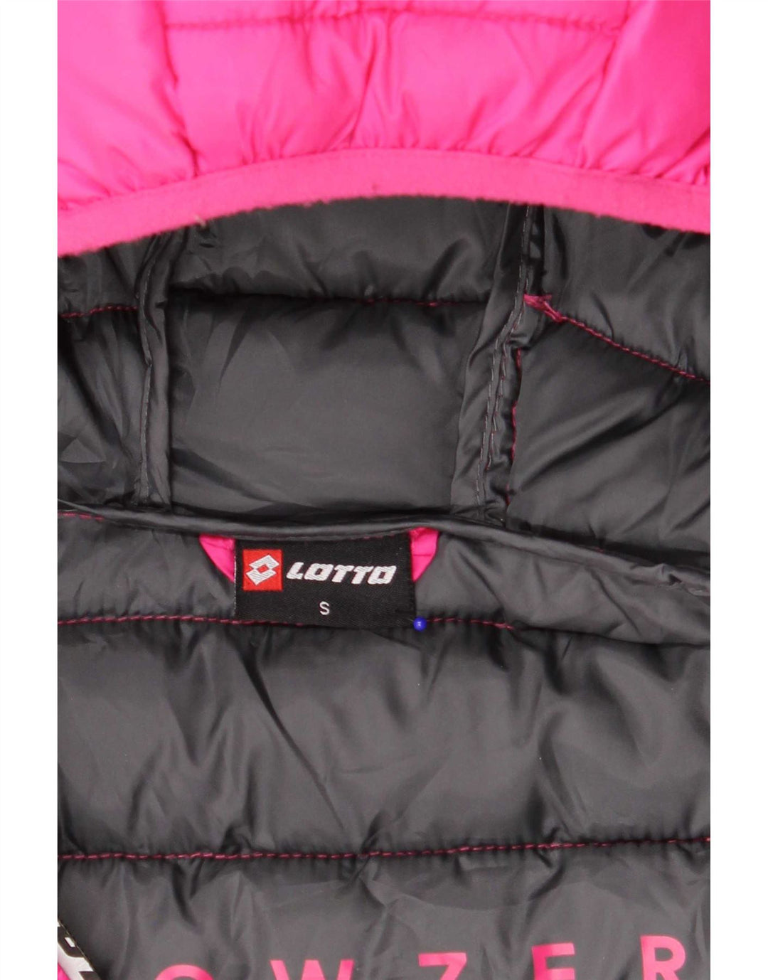 Lotto Dame Hætte Polstret Jakke UK 10 Lille Pink Polyester