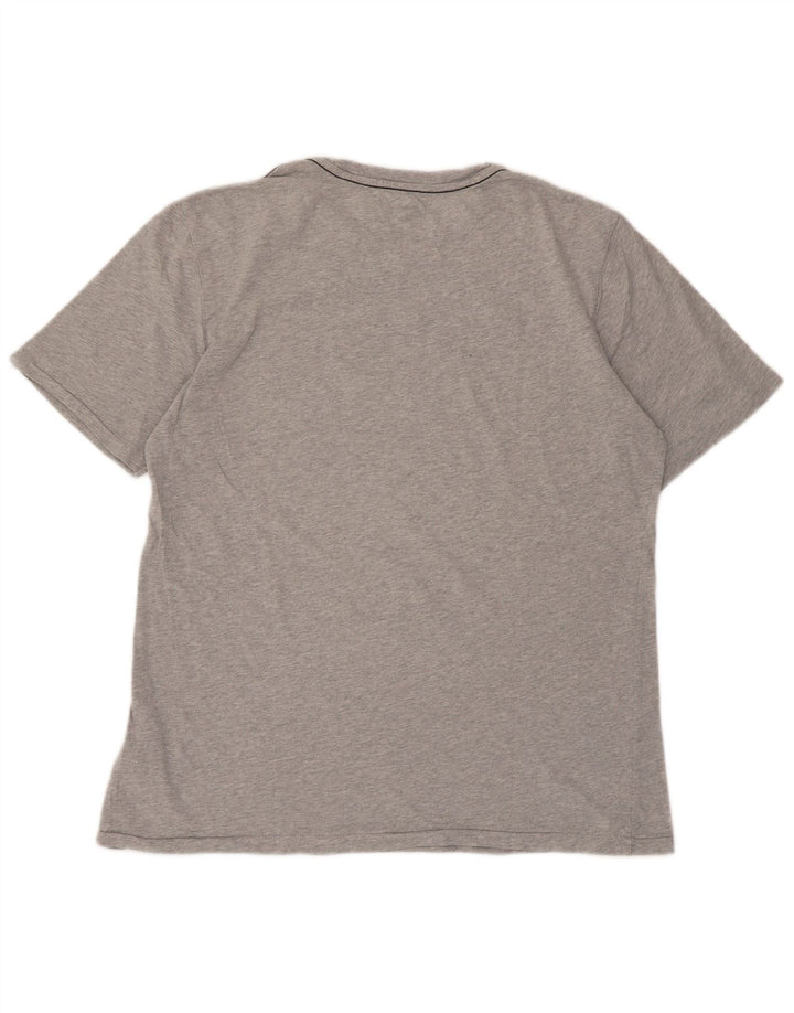 Levi's Herre grafisk T-shirt top mellemgrå flækket bomuld