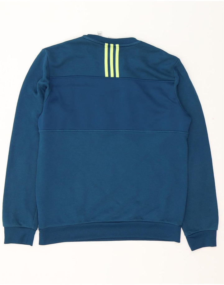 ADIDAS Sweatshirt til mænd mellemblå bomuld