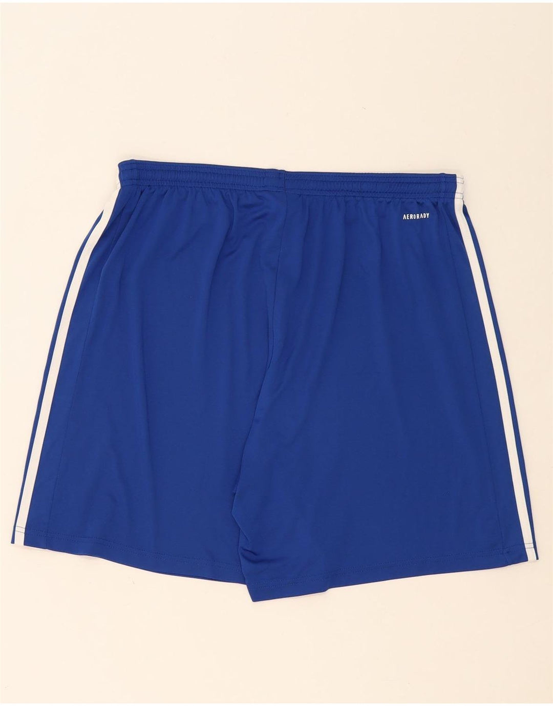 ADIDAS Mens Aeroready Sport Shorts 2XL  Blue Polyester Vintage Adidas and Second-Hand Adidas from Messina Hembry 