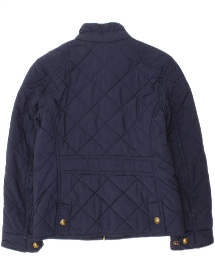 Polo Ralph Lauren piger quiltet jakke 6-7 år Lille marineblå polyester