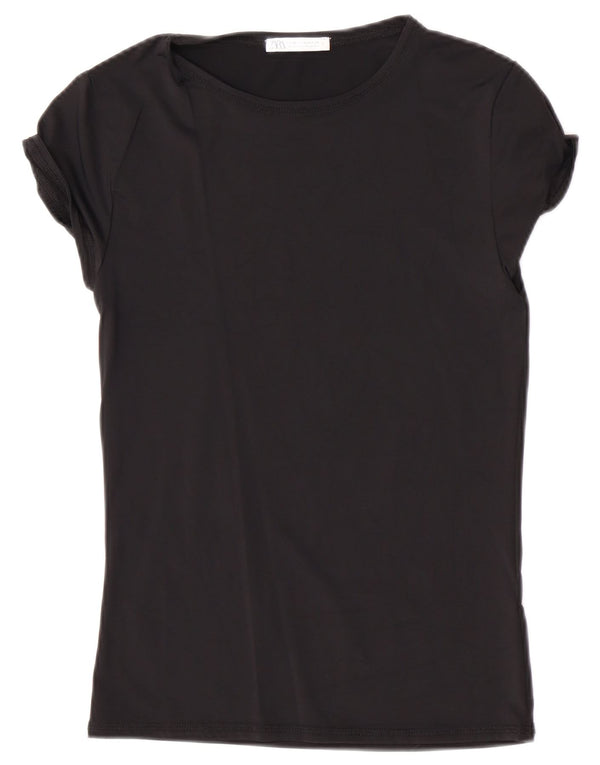 Zara T-Shirt Top UK 12 Medium Sort