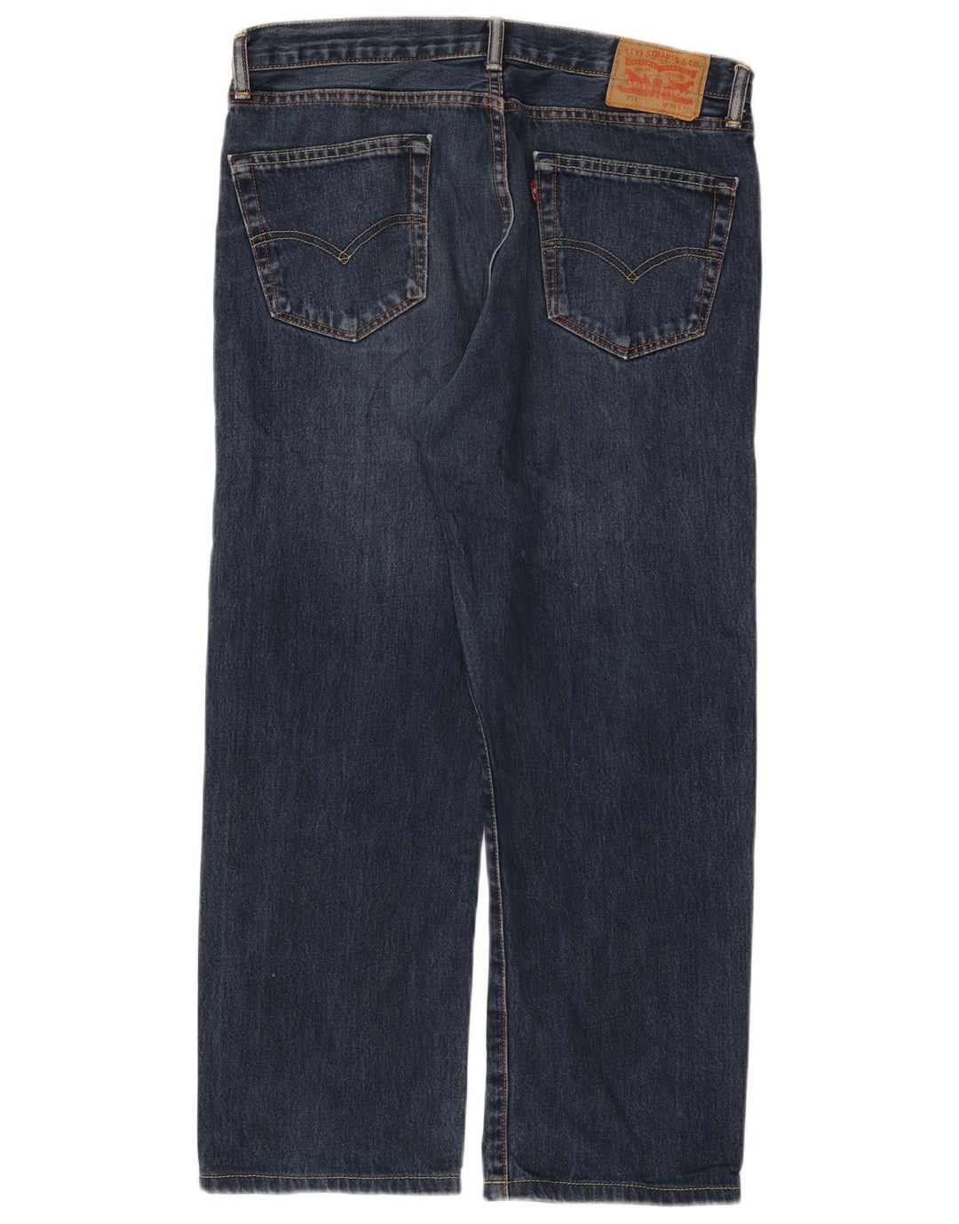 Levi's Herre 751 lige jeans W34 L27 blå bomuld
