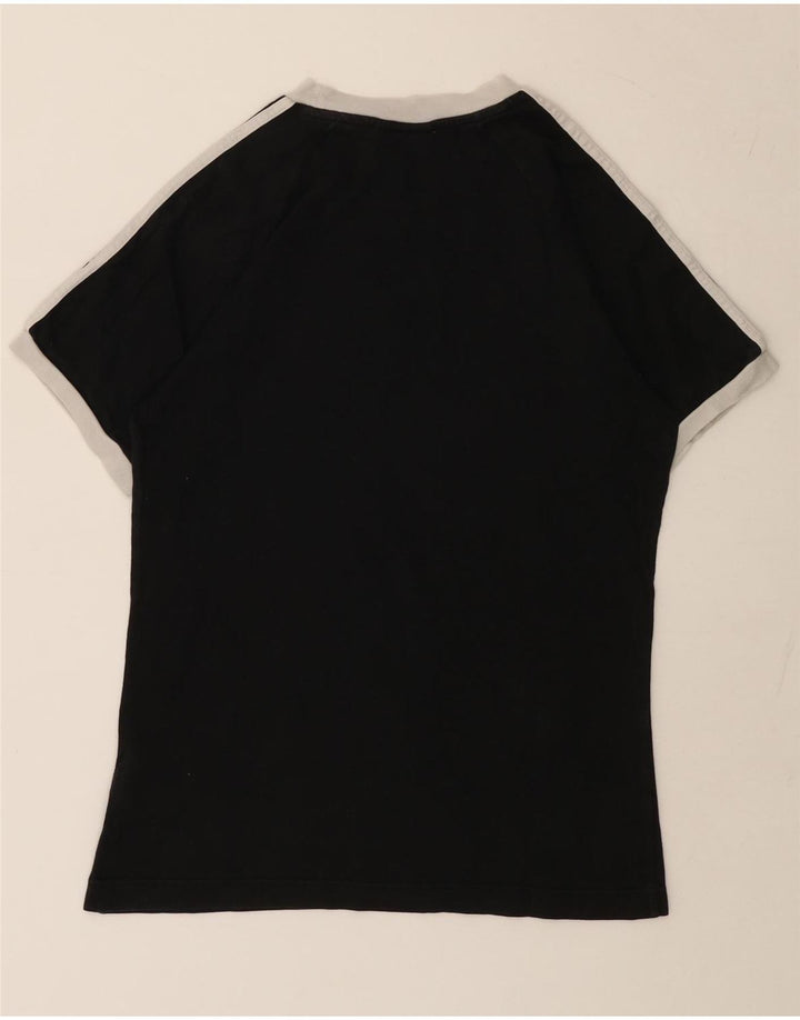 Adidas Herre grafisk T-shirt top lille sort bomuld