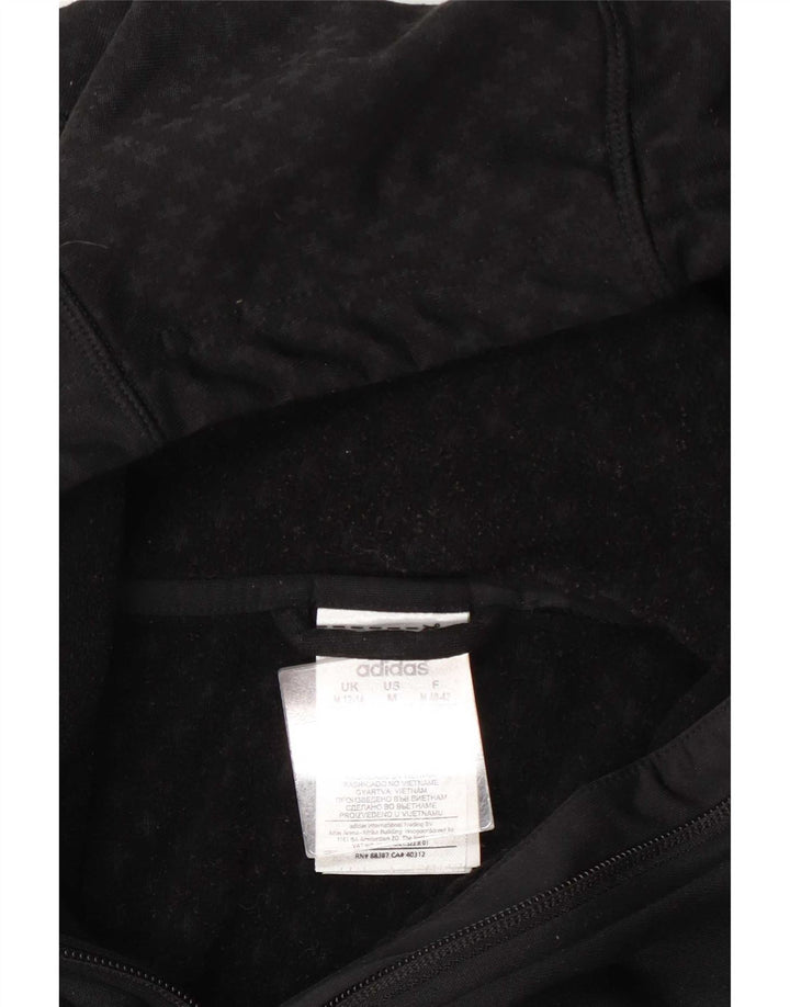 Adidas Dame Climashell Hættetrøje Sweater UK 12/14 Medium Sort