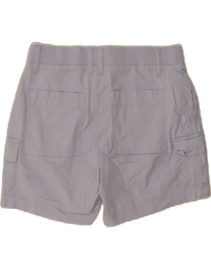 LEE Womens Regular Fit Mid Rise Cargo Shorts US 6 Medium W30 Purple Cotton Vintage Lee and Second-Hand Lee from Messina Hembry 