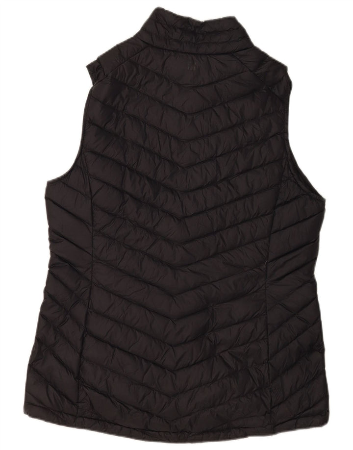 Mountain Warehouse Womens Polstret Gilet UK 16 Large Black Nylon