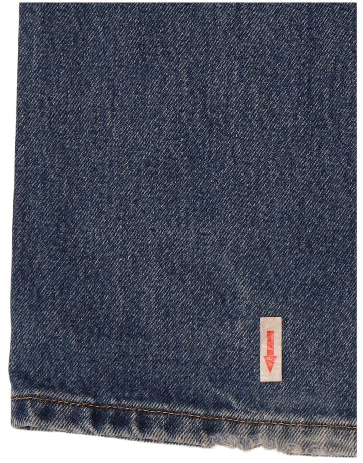 Lee Mens Brooklyn Straight Jeans W34 L32 Blå Bomuld