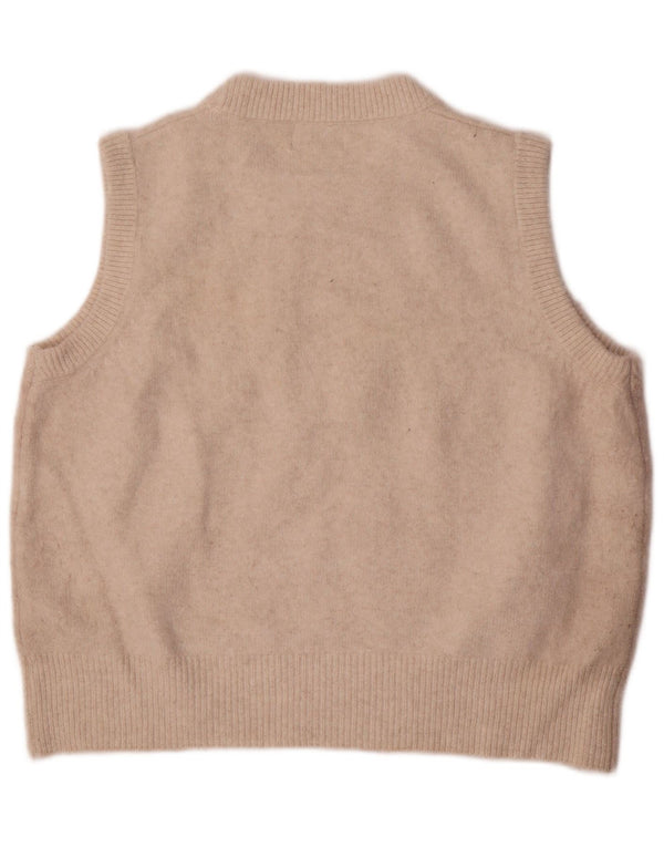 Joules Dame Vest Tank Top UK 16 Stor Beige Polyester