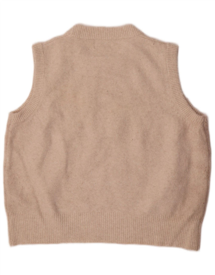 Joules Dame Vest Tank Top UK 16 Stor Beige Polyester