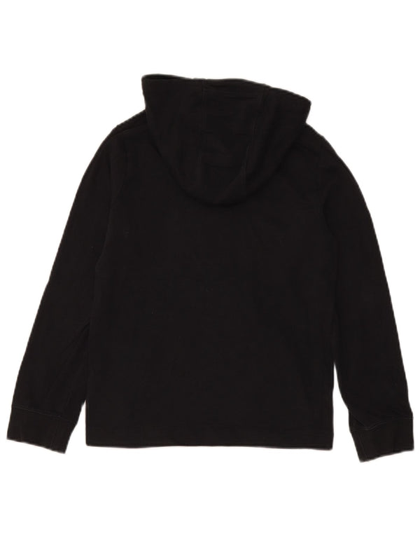 Nike drenge grafisk hættetrøje 8-9 år lille sort bomuld