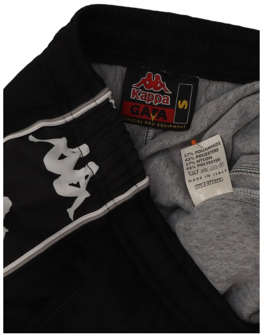 KAPPA Herre Gara træningsdragt Bukser Joggers Small Black Colourblock
