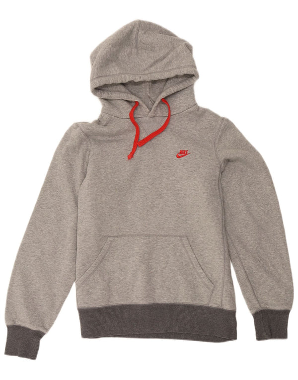 Nike Herre hættetrøje Jumper Medium Grey Colourblock Bomuld