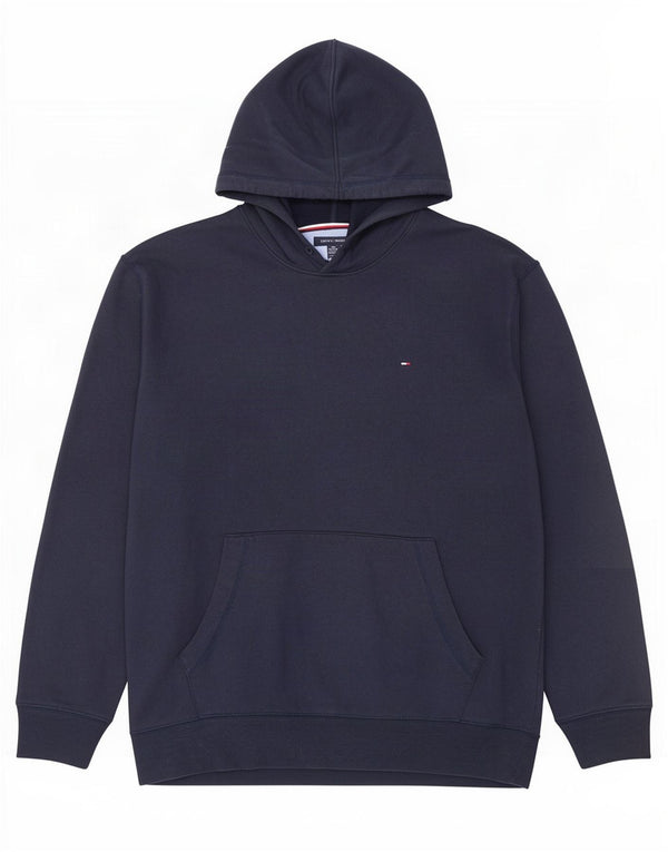 Tommy Hilfiger Herre hættetrøje 2XL Marineblå Bomuld