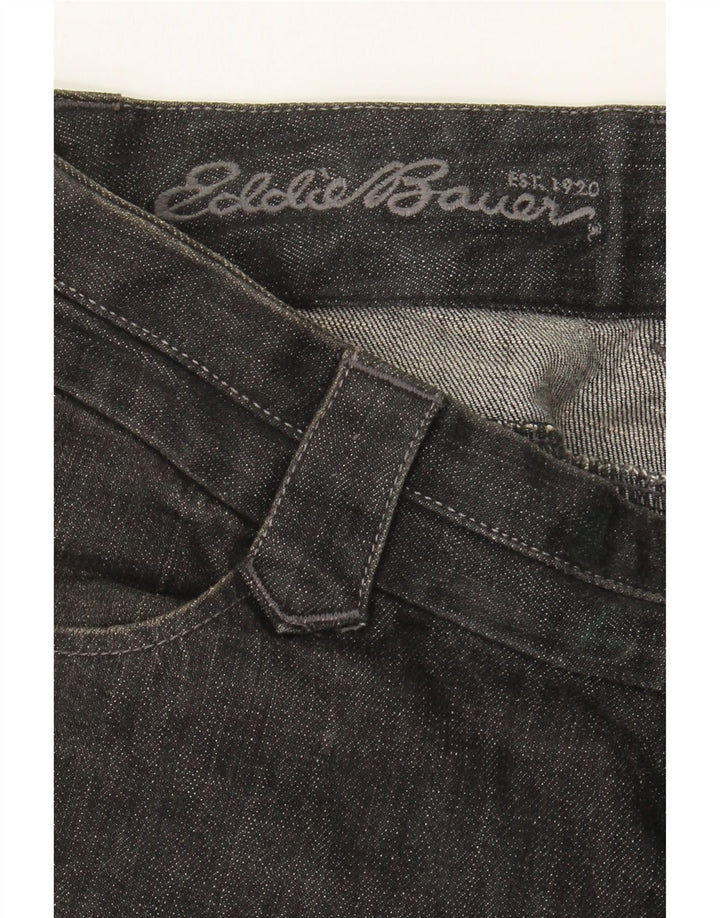 EDDIE BAUER Womens Curvy Bootcut Jeans US 6 Medium W28 L32 Grey Cotton Vintage Eddie Bauer and Second-Hand Eddie Bauer from Messina Hembry 