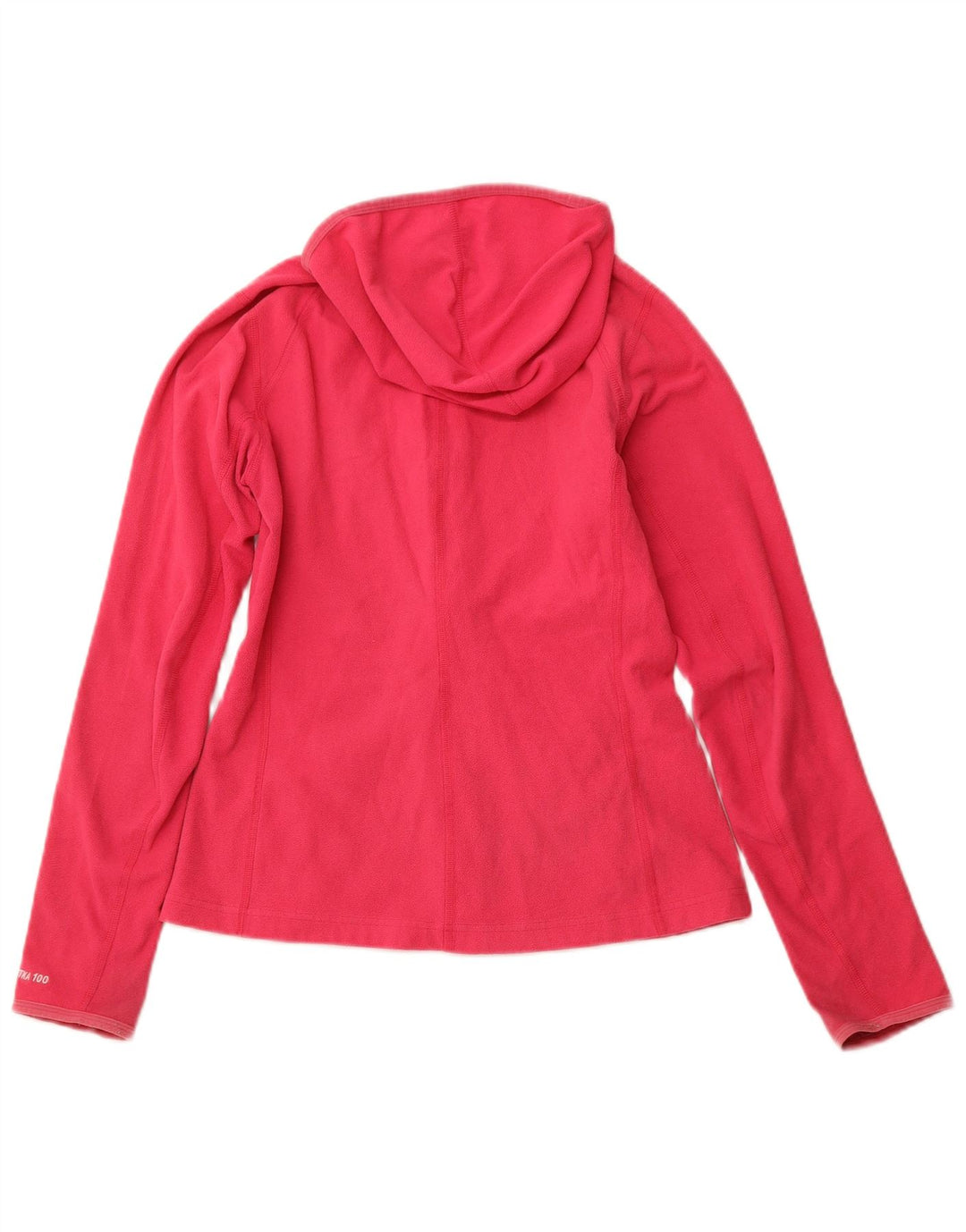 THE NORTH FACE Fleecejakke med hætte til kvinder UK 10 Lille Pink Polyester