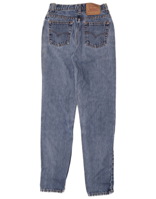Levi's Womens 512 Slim Fit Tapered Jeans US 6 Medium W26 L32 Blå Bomuld