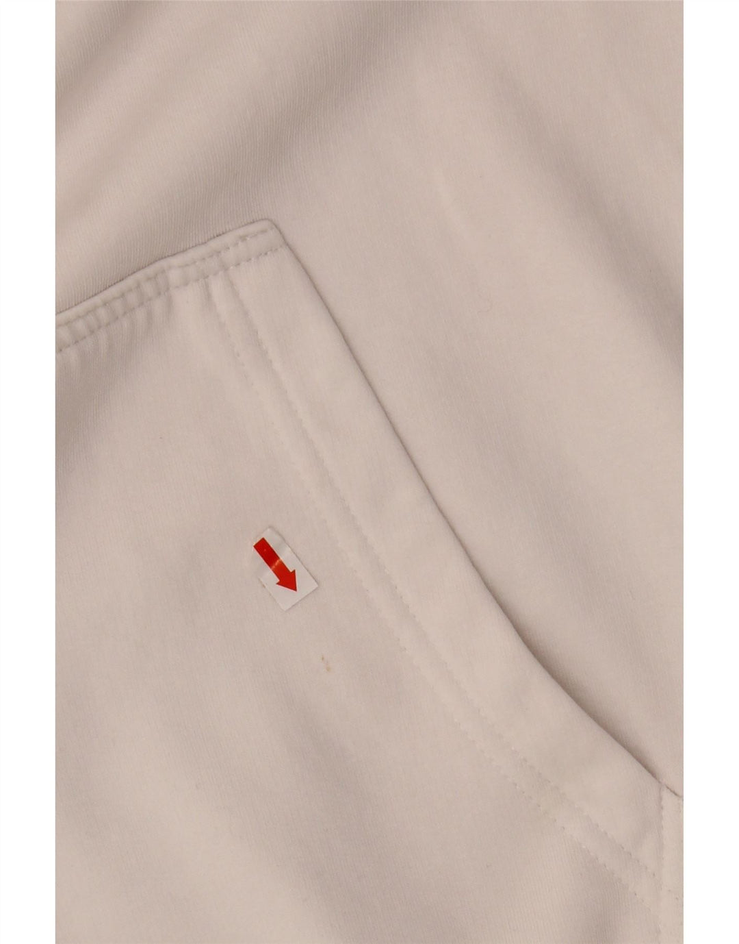 KARL KANI Herre Loose Fit Grafisk Hoodie Jumper Lille Hvid Bomuld