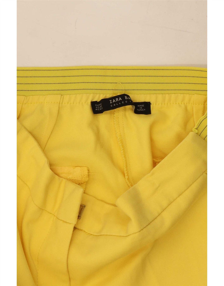 Zara Dame Slim Chino Bukser Medium W28 L27 Gul