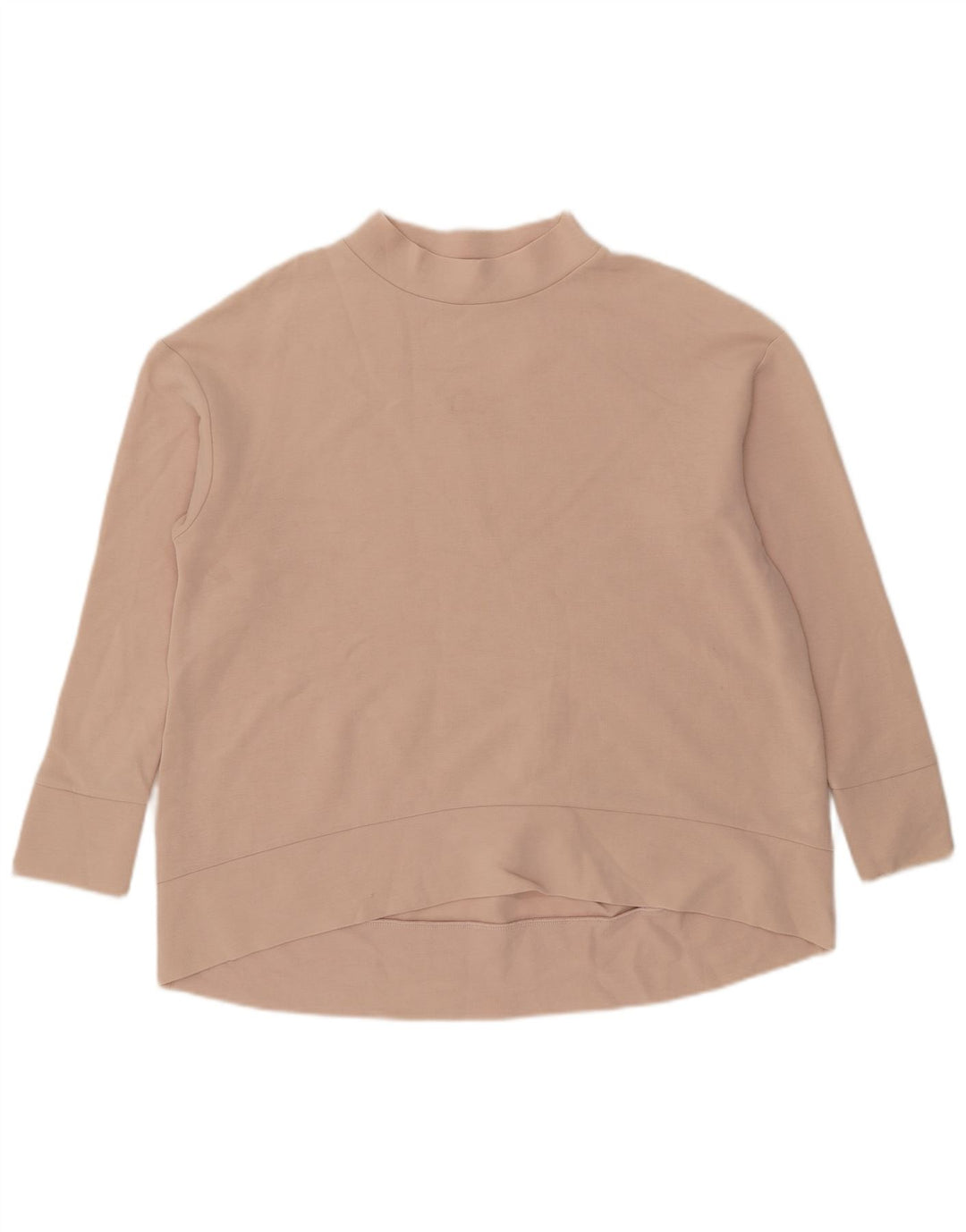 Cos Dame Oversized Sweatshirt Jumper UK 14 Medium Beige Bomuld