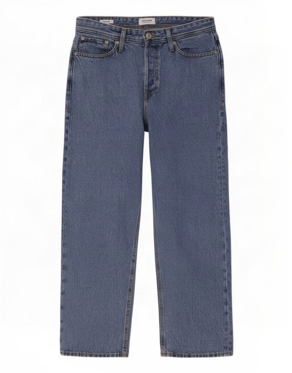 Jack & Jones Herre Alex Loose Jeans W30 L30 Blå Bomuld