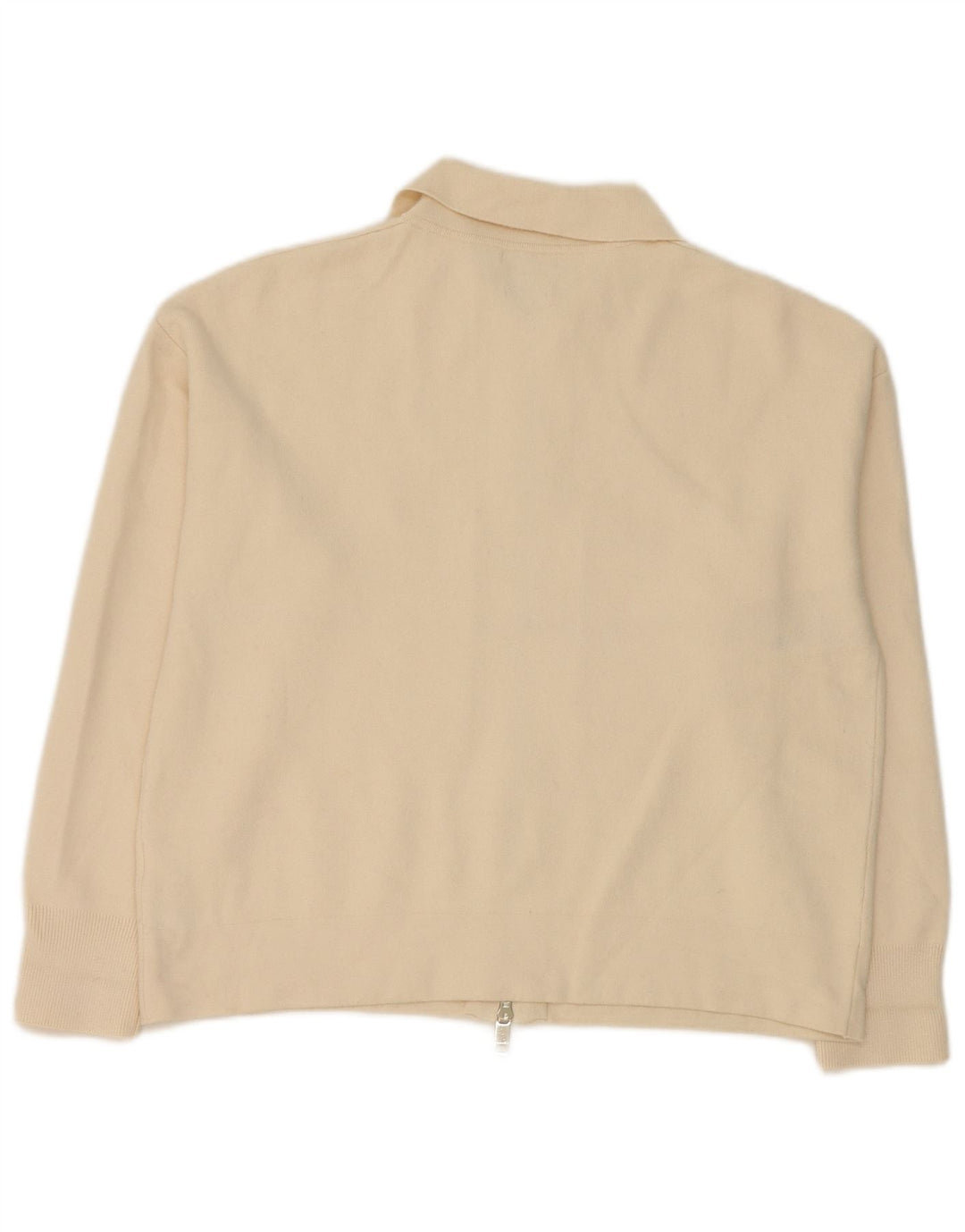 Massimo Dutti Dame Oversized Cardigan Sweater UK 10 Small Off White